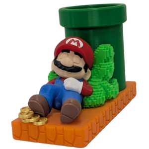 The Level Break: Mario Desk Organizer