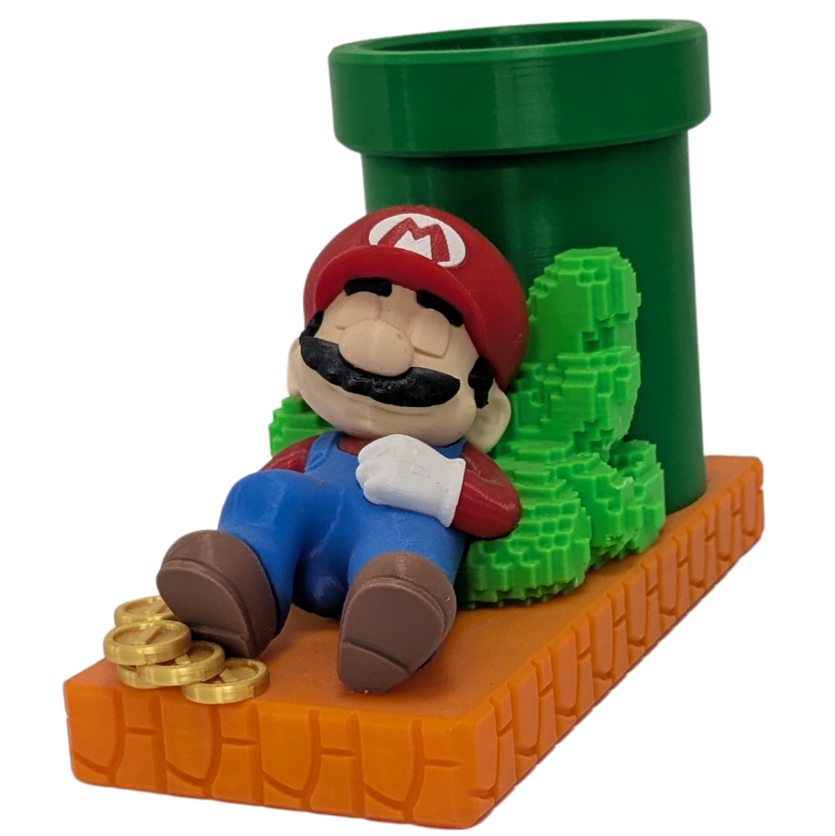 The Level Break: Mario Desk Organizer
