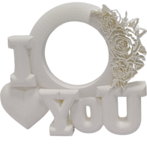 Love You Photo Frame (Decorative Tabletop Frame)