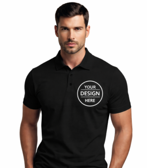 Black Polo T-Shirt