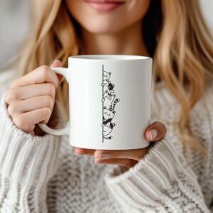 Cute Cat Design Coffee Mug