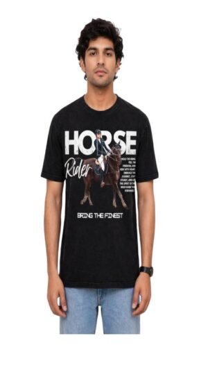 Bold Horse Rider Graphic Tee
