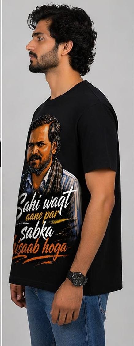 Anime Warrior Graphic T-Shirt – Black (Saiyan Power Edition) - Image 2