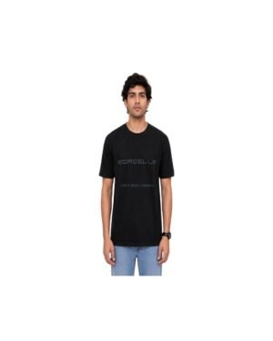 Minimalist Borcelle Black Tee